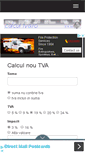 Mobile Screenshot of calcul-tva.ro
